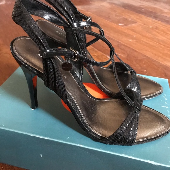 Karen Millen strappy evening shoes - Picture 1 of 3